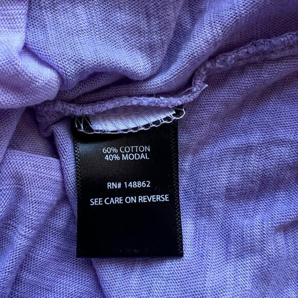 Torrid Tie-Dye Long-Sleeve Classic Fit Top Drawstring Hem Cotton Modal Size 0/L - Picture 4 of 7